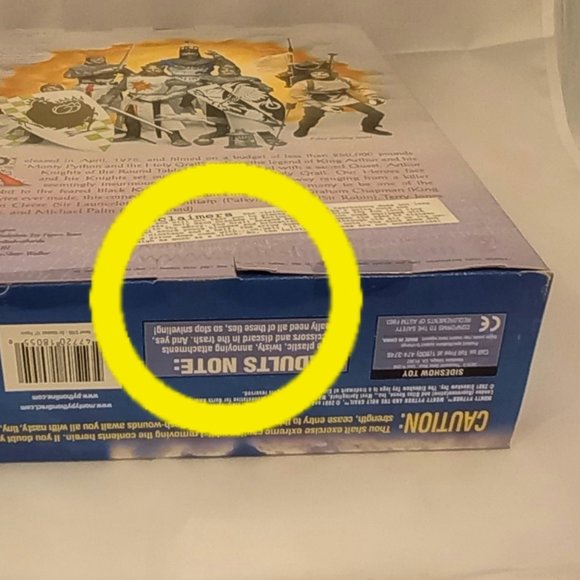 Monty Python & The Holy Grail 12" Action Figure - Michael Palin as Sir Galahad - Picture 8 of 14